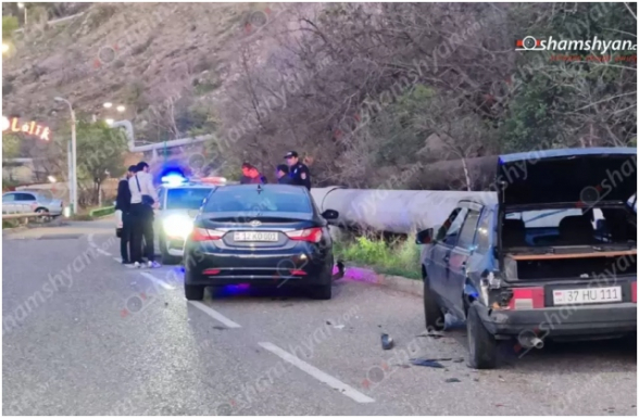 Հրազդանի կիրճում բախվել են «Hyundai»-ը և «Լադա»-ն․ կա 3 տուժած